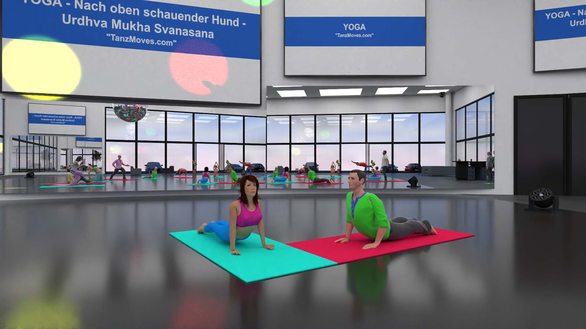 Yoga / Asana - Nach oben schauender Hund